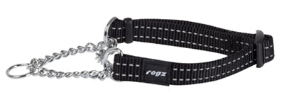 Rogz For Dogs Snake Choker Zwart 16 MMX32-44 CM