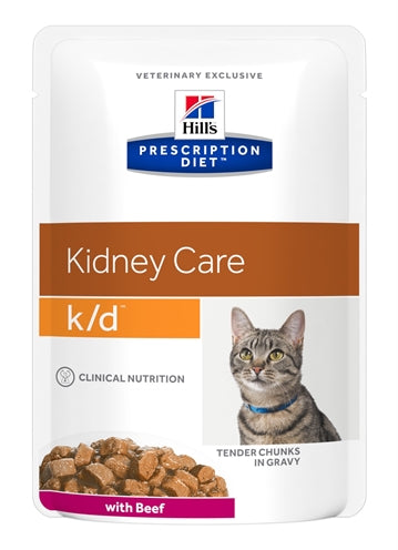 Hill's Prescription Diet Hill's Feline K/D Rund 85 GR (12 stuks)