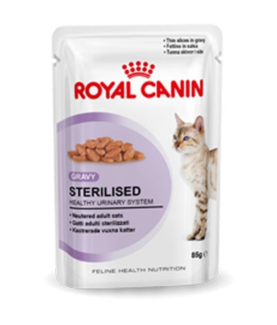 Royal Canin Feline Sterilised In Gravy 12X85 GR
