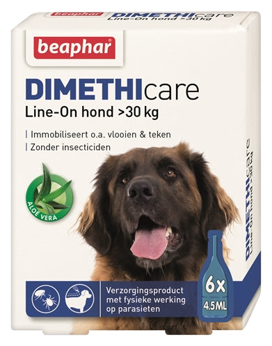 Beaphar Dimethicare Line-On Hond Tegen Vlooien En Teken