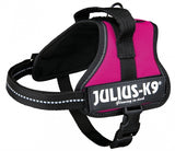 Julius K9 Power-Harnas / Tuig Voor Labels Fuchsia