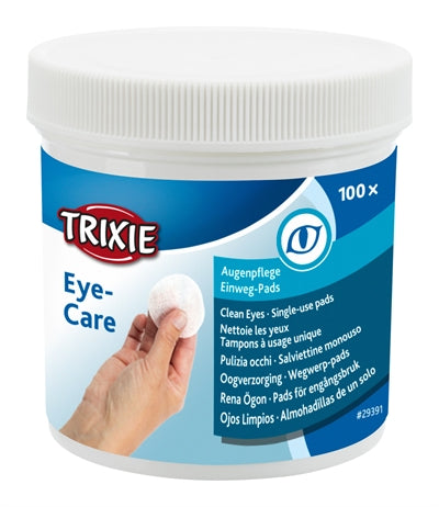 Trixie Eye Care Reinigingspads Voor Ogen 100 ST