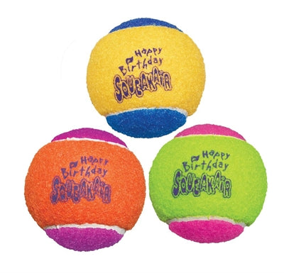 Kong Squeakair Birthday Balls 6,5 CM 3 ST