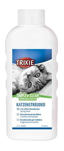 Trixie Simple'n'nclean Geurverdrijver Kattenbak Lentefris 750 GR
