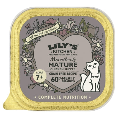 Lily's Kitchen Cat Marvelously Mature Chicken Supper 19X85 GR