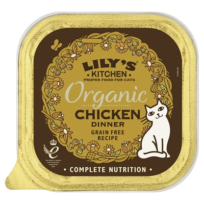 Lily's Kitchen Cat Organic Chicken Dinner 19X85 GR