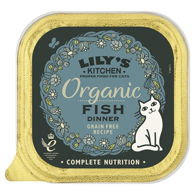 Lily's Kitchen Cat Organic Fish Dinner 19X85 GR