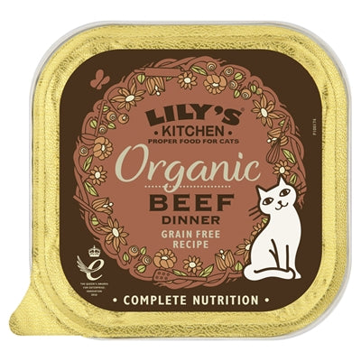 Lily's Kitchen Cat Organic Beef Dinner 19X85 GR