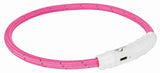 Trixie Halsband Hond Flash Lichthalsband Usb Tpu / Nylon Roze