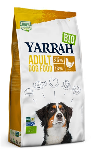 Yarrah Dog 100% Biologische Brok Kip