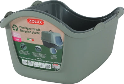Zolux Kattenbak Cathy Gerecycled Plastic Groen 56X38,5X40 CM