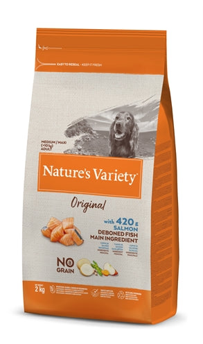 Natures Variety Original Adult Medium / Maxi Salmon No Grain