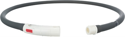 Trixie Halsband Usb Siliconen Lichtgevend Oplaadbaar Zwart 70X1 CM