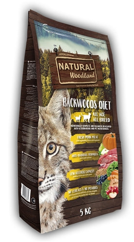 Natural Greatness Natural Woodland Cat / Kitten Backwoods Diet 5 KG