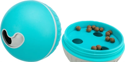 Trixie Snackbal Hond Kunststof / Tpr Blauw 7,5 CM