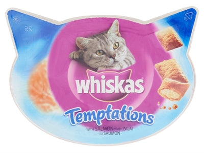 Whiskas Snack Temptations Zalm 60 GR (8 stuks)