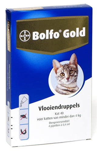 Bolfo Gold Kat Vlooiendruppels