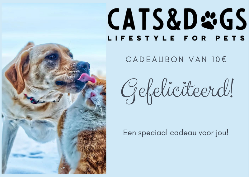 Cats&Dogs cadeaubon van 10€