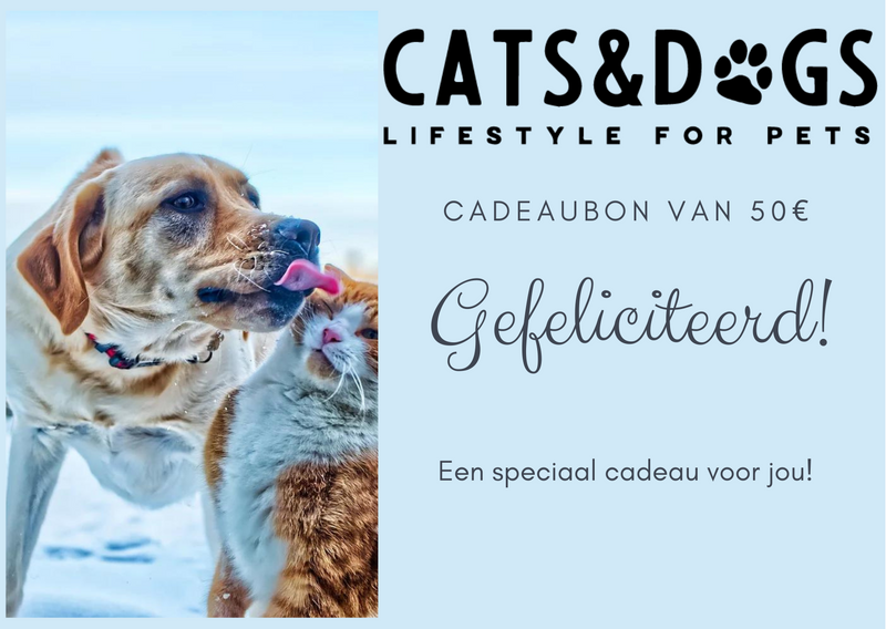 Cats&Dogs cadeaubon van 50€